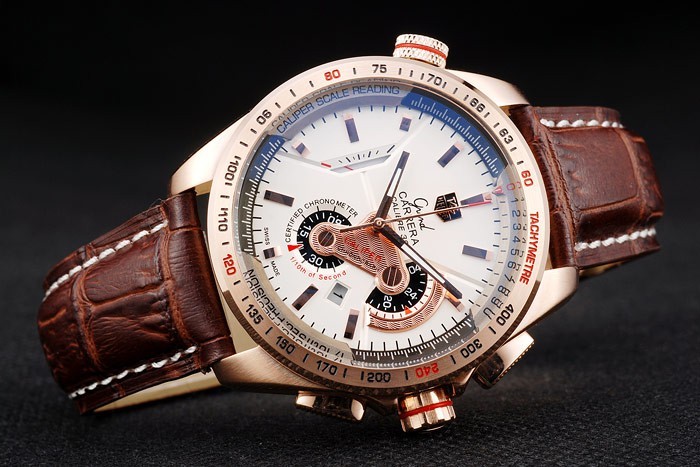 Bracelet Compatible TAG Heuer Marron 22 Mm - Faux Cuir - Neuf - Homme